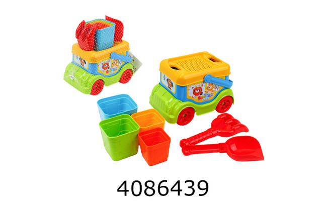 Пісочний набір 8 предметів ТехноК (5) 3373