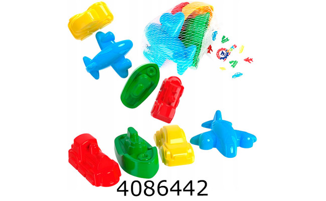 Пасочка для піску 4шт ТехноК (40) 1486