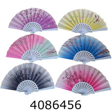 Віяло з квітами ціна за 12шт. (50) 500-1