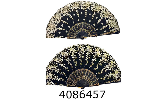 Віяло з квітами ціна за 12шт. (50) 500-11