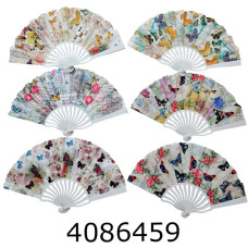 Віяло з квітами ціна за 12шт. (50) 500-14