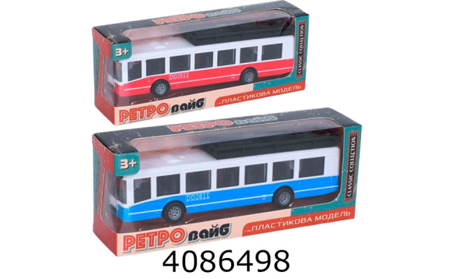 Автобус інерц. в коробці 2 кольори 18*7*4см (72) 6335