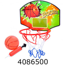 Баскетбольне кільце + мяч + насос 22*22*4см (60) MR 1140