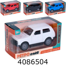 Машина в слюді інерц. Lada Niva (ВАЗ-2121) 4 кольори (72) 6333