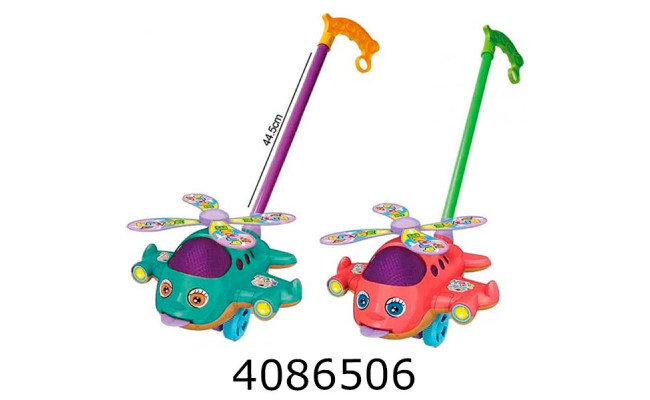 Каталка Вертоліт на паличці в кульку 20см (54/108) 352