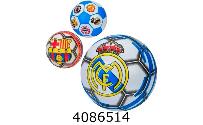 Мяч дитячий гумовий 22см 60гр 3 види ціна за 10шт (120) MS 4877