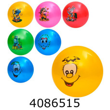 Мяч дитячий гумовий 22см 60гр 5 кольорів ціна за 10шт (120) MS 4918