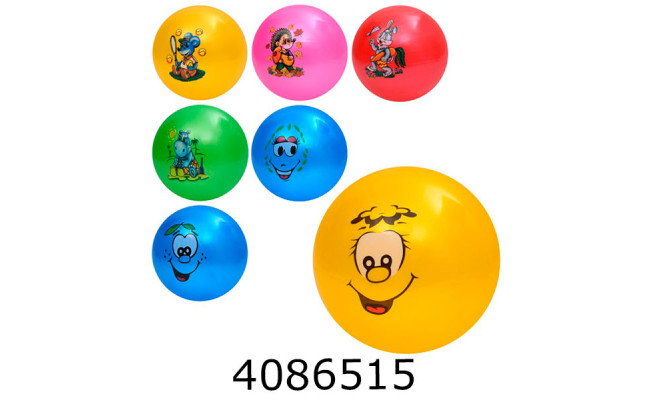 Мяч дитячий гумовий 22см 60гр 5 кольорів ціна за 10шт (120) MS 4918