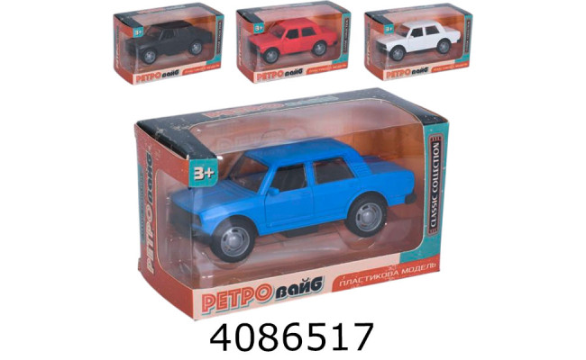 Машина в слюді інерц. Lada (ВАЗ-2107) 4 кольори (72) 6331