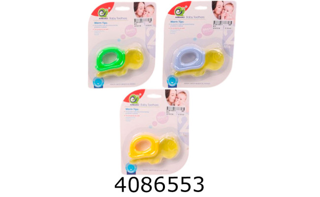 Брязкальце ручне прорізувач на листі 16*11см (240/480) B10