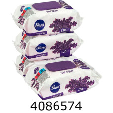 Серветка волога 120шт. Sleppy Lavanda з клапаном (12) 205431