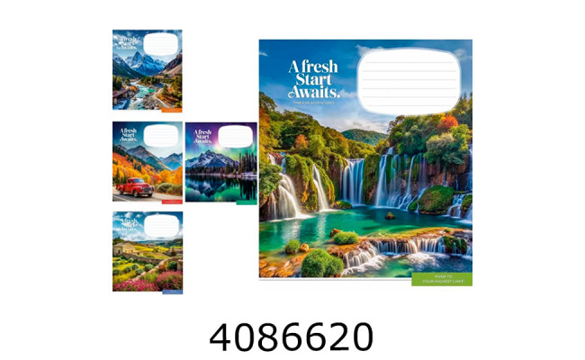 Зошит шк. 24 арк. лін. Школярик ВД-лак  (25/100) 024-3666L