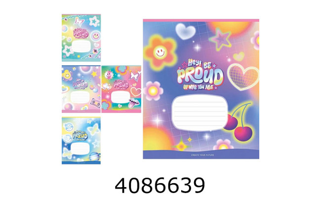 Зошит шк. 18 арк. кл. Школярик Star виб.УФ-лак (25/250) 018-3570K