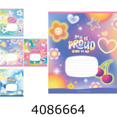 Зошит шк. 24 арк. лін. Школярик Star виб.УФ-лак (25/300) 024-3570L