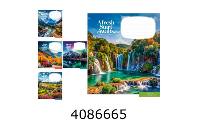 Зошит шк. 18 арк. кл. Школярик ВД-лак  (5/250) 018-3666K