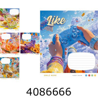 Зошит шк. 18 арк. кл. Школярик ВД-лак (25/250) 018-3681K Зошит шк. 18 арк. кл. Школярик ВД-лак (25/250) 018-3681K