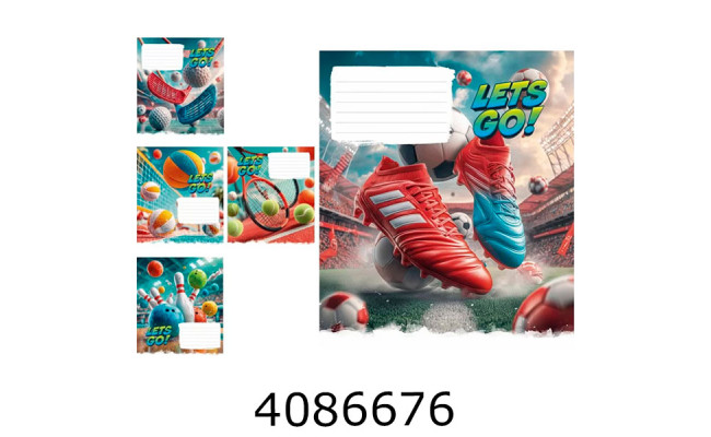 Зошит шк. 24 арк. кл. Школярик ВД-лак  (25/200) 024-3678K