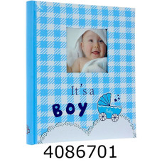 Ф/а Самоклейка-20 Gedeon 24*29 Nino (дитячий рамка)(12) blue DBCS10