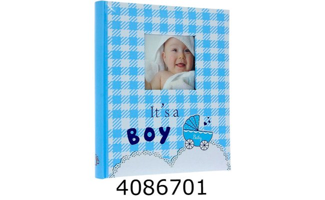 Ф/а Самоклейка-20 Gedeon 24*29 Nino (дитячий рамка)(12) blue DBCS10