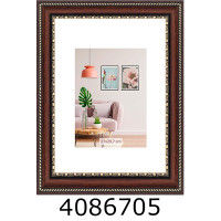 Фоторамка пластик 15*21/29 SK картинний профіль, темно- коричнева)(17) SA2915-13