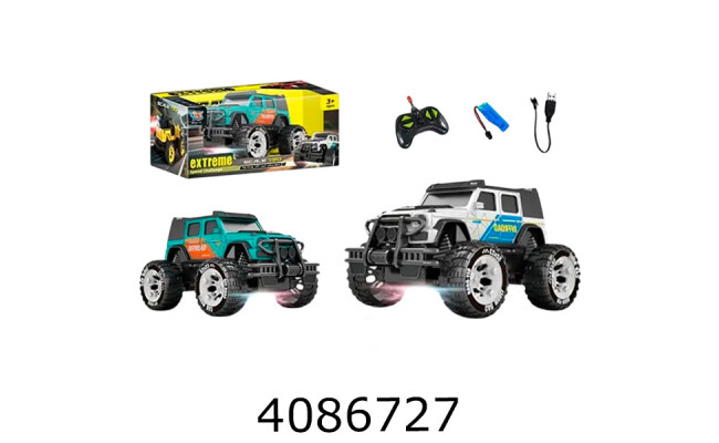 Машина радіо акум в коробці Джип 24*11*13см (24) 6060A