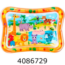 Килимок дитячий для малюка з водою тварини в кульку 20*25*2см (6/48) 0040