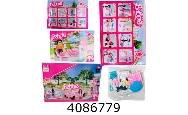 Конструктор Barbie 8 види (16) 86063