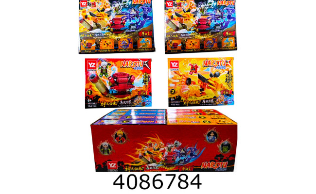 Конструктор Naruto 103-105 дет. в коробці 4 видів (8) YZ7230