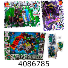 Конструктор Minecraft 238-239 дет. мікс 4 в коробці (4) GT-143