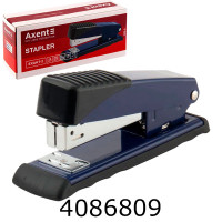 Степлер №24/6 AXENT Exakt-2 метал., 25 арк. синій (12) 4926-02-A