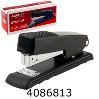 Степлер №24/6 AXENT Exakt-2 метал. 25 арк. чорний (12) 4926-01-A