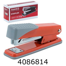 Степлер №24/6 AXENT Exakt-2 метал. 25 арк. Earth colors кораловий (12) 4925-28-A