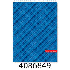 Канц. книга 48 арк. кл. офсет. на спіралі Поліграфіст 