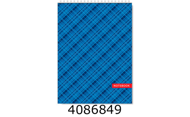 Канц. книга 48 арк. кл. офсет. на спіралі Поліграфіст 