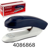 Степлер  №24/6 AXENT Welle-2 пласт.20 арк. синій (12) 4820-02-A