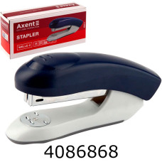 Степлер  №24/6 AXENT Welle-2 пласт.20 арк. синій (12) 4820-02-A