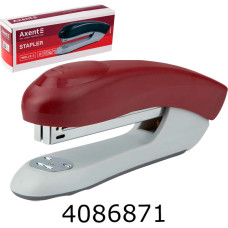 Степлер  №24/6 AXENT Welle-2 пласт.25 арк. червоний (12) 4825-06-A