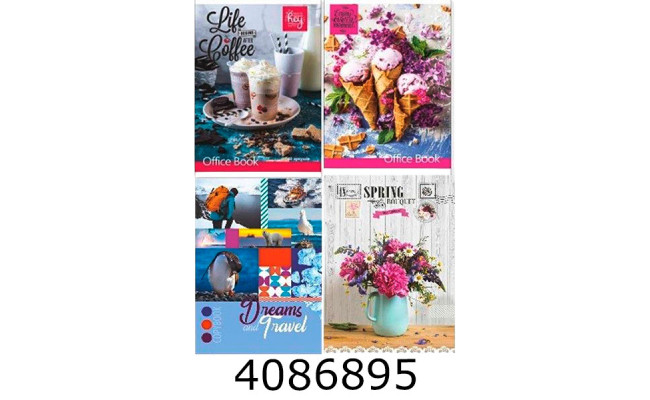 Канц. книга 48 арк. кл. офсет. картон. обкл. (20/120) 8В-107