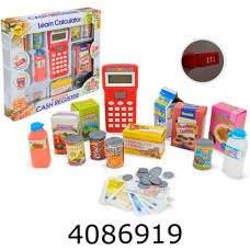 Касовий апарат з продуктами грошима терміналом картками 33*28*5см (18/36) 1609N