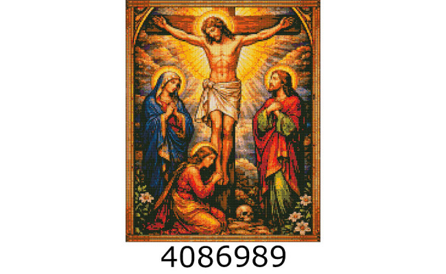 Алмазна мозаїка 40*50 квіти 