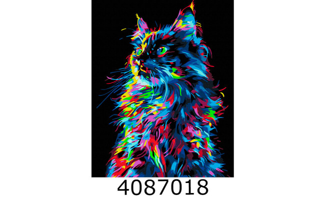 Картина по номерам 40*50см тварини 