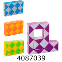 Логіка Змійка в кульку 4 кольора 4*5*1см (240) 192