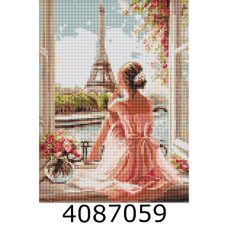 Алмазна мозаіка 30*40 архітектура 