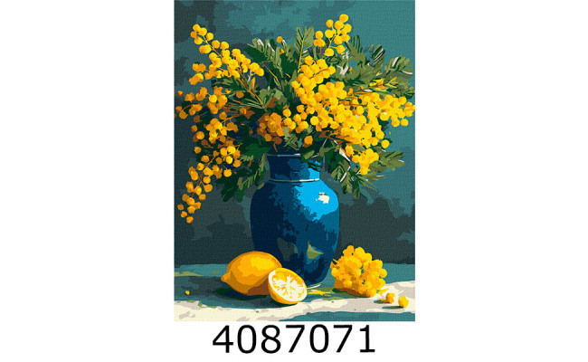 Картина по номерам 30*40см натюрморт 