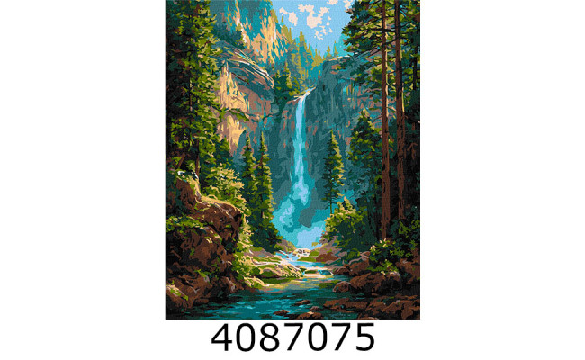 Картина по номерам 40*50см пейзаж 