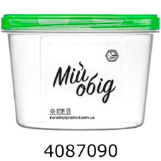 Контейнер для харч. продуктів круглий 07 л Мій обід 91234