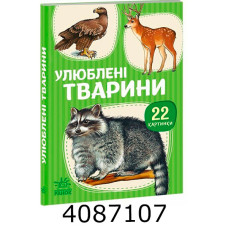 22 картинки  Улюблені тварини (у) А2116004У