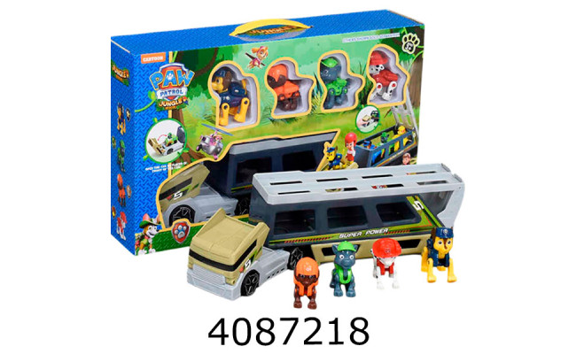 Герої PAW Patrol паркінг в коробці 46*28*9см XZ-873