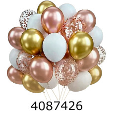Повітряні кульки BonBon рожеве золото 30 кульок 1480