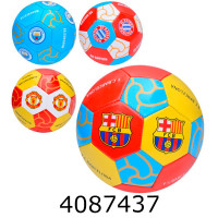 Мяч футб. прес-кожа №5 PVC 4 види 260-280гр (30) EN 3312 Мяч футб. прес-кожа №5 PVC 4 види 260-280гр (30) EN 3312